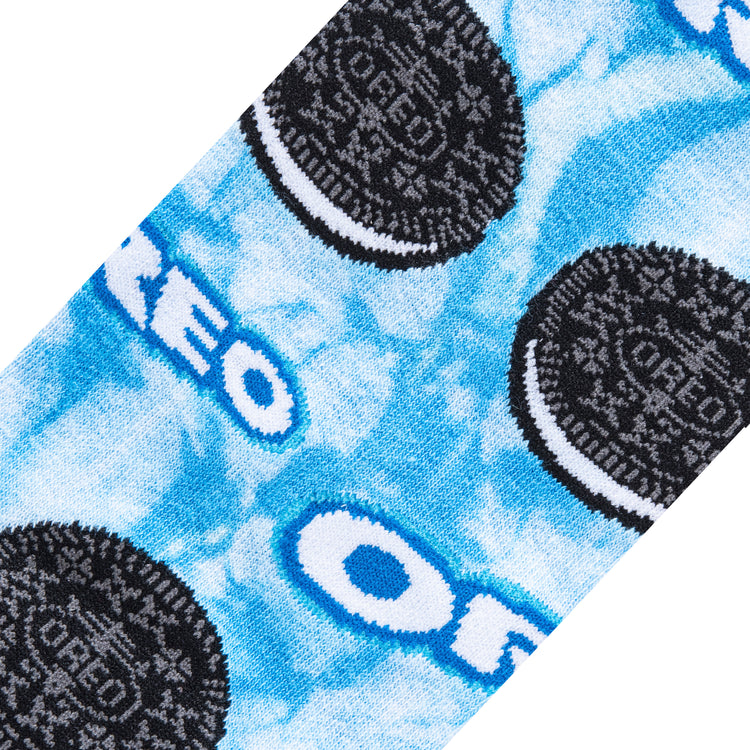 "Oreo Tie Dye" Crew Socks by ODD Sox