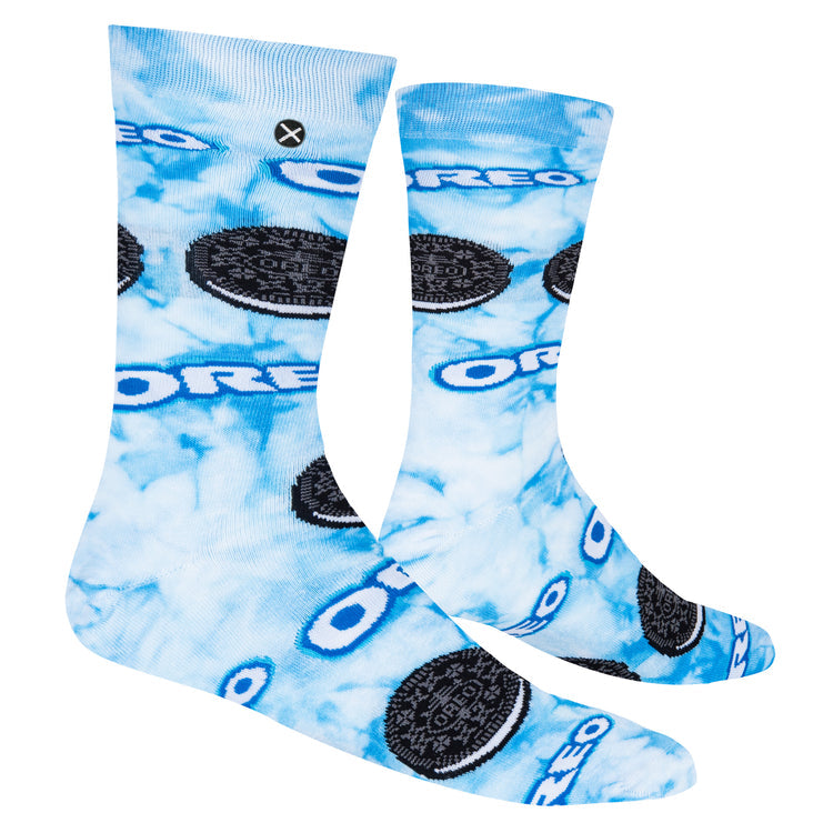 Chaussettes mi-mollet « Oreo Tie Dye » par ODD Sox