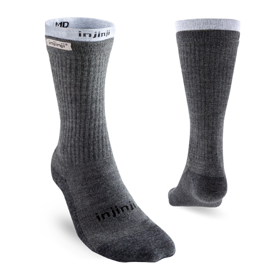 Injinji CoolMax Liner + Hiker Crew Socks- Men's