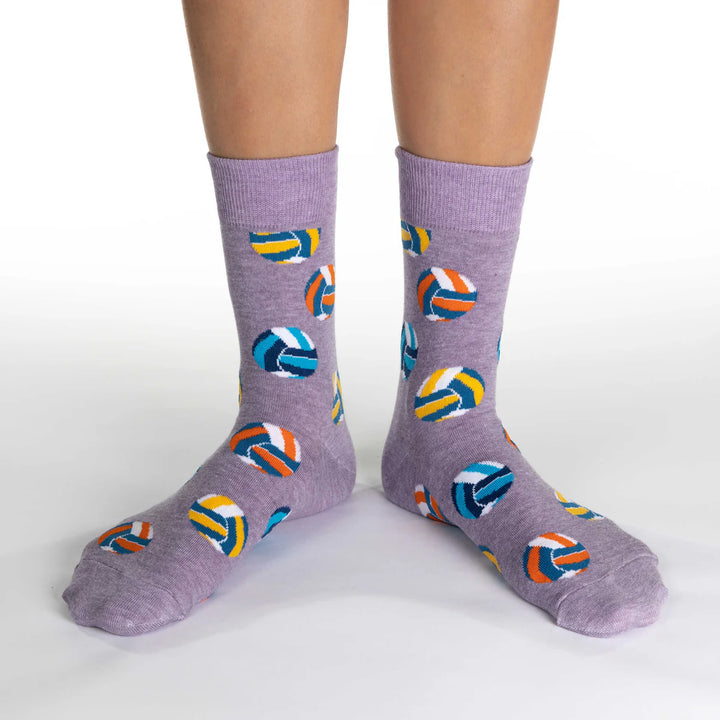 Chaussettes en coton « Volleyball » par Good Luck Sock