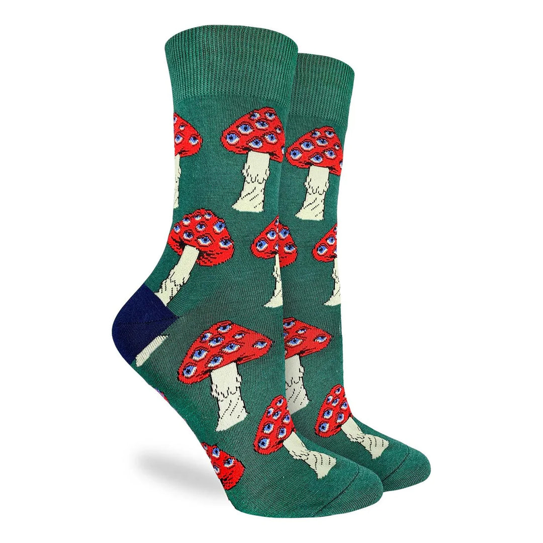 Chaussettes en coton « Champignon magique » de Good Luck Sock 