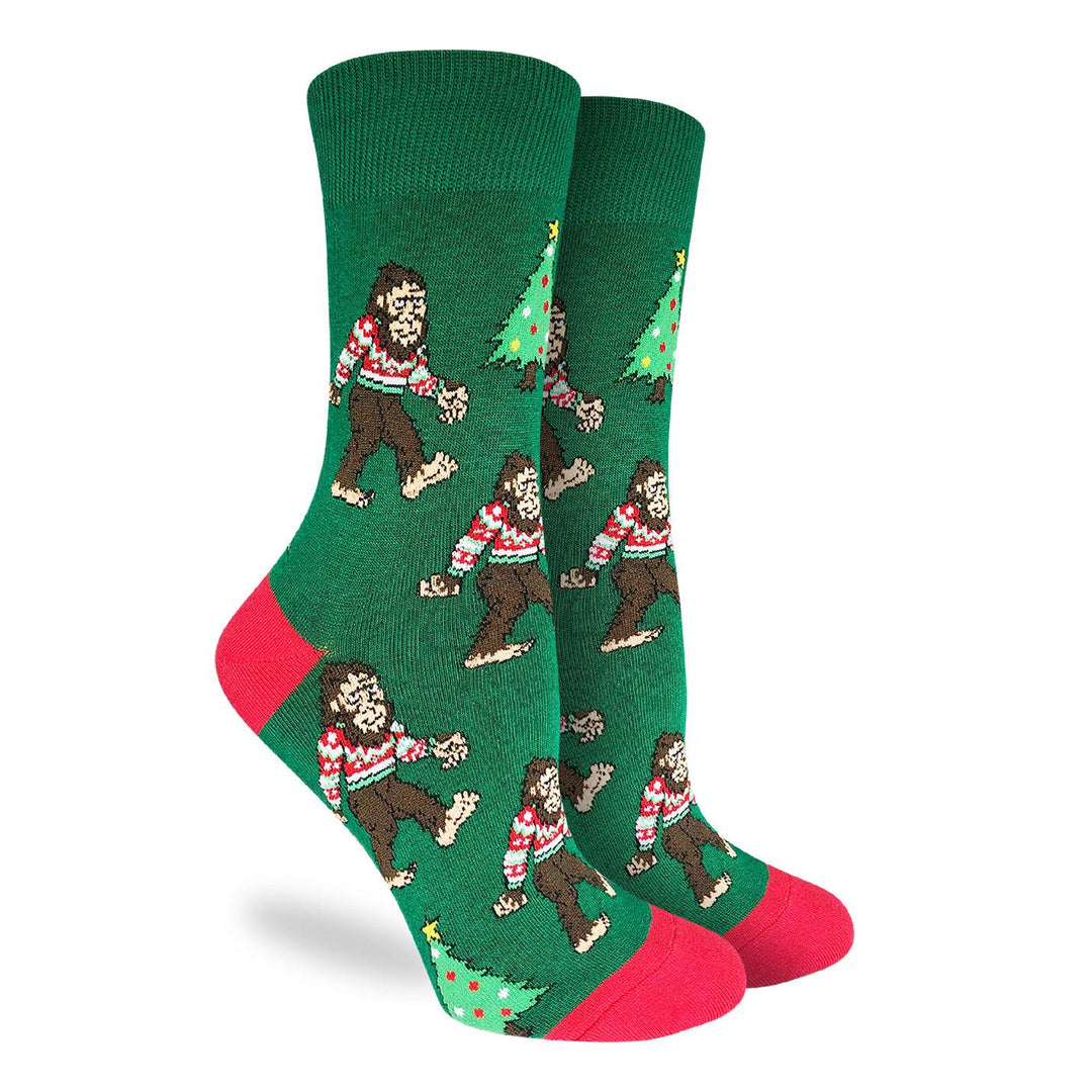 Chaussettes mi-mollet en coton « Candy Canes » de Good Luck Sock