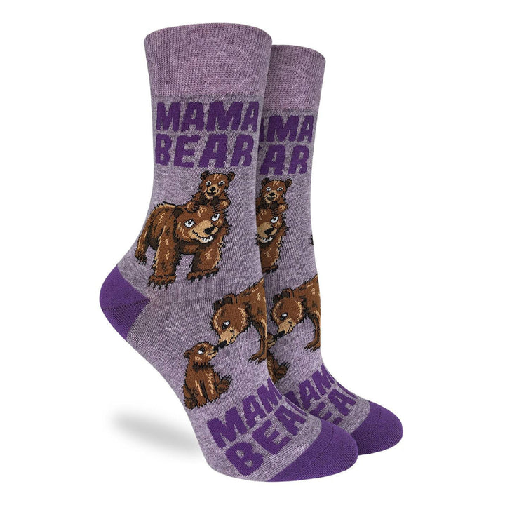 Chaussettes en coton « Super Mom » de Good Luck Sock - Medium 