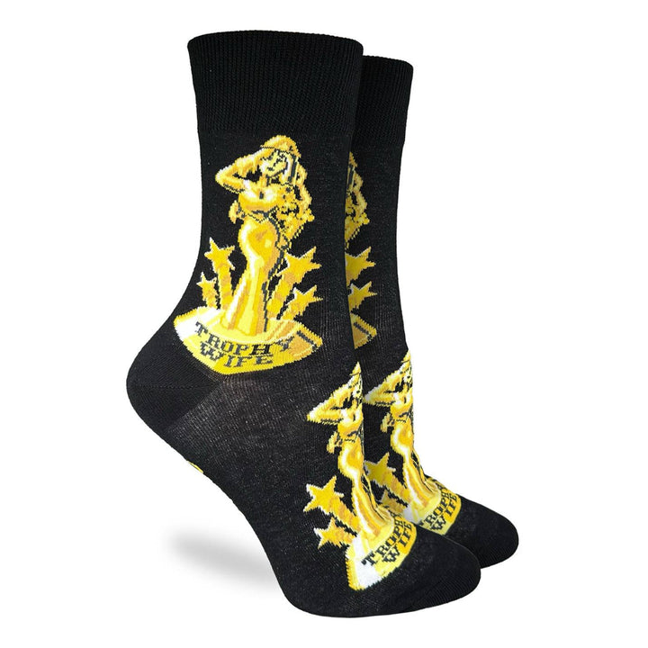 Chaussettes en coton « Super Mom » de Good Luck Sock - Medium 