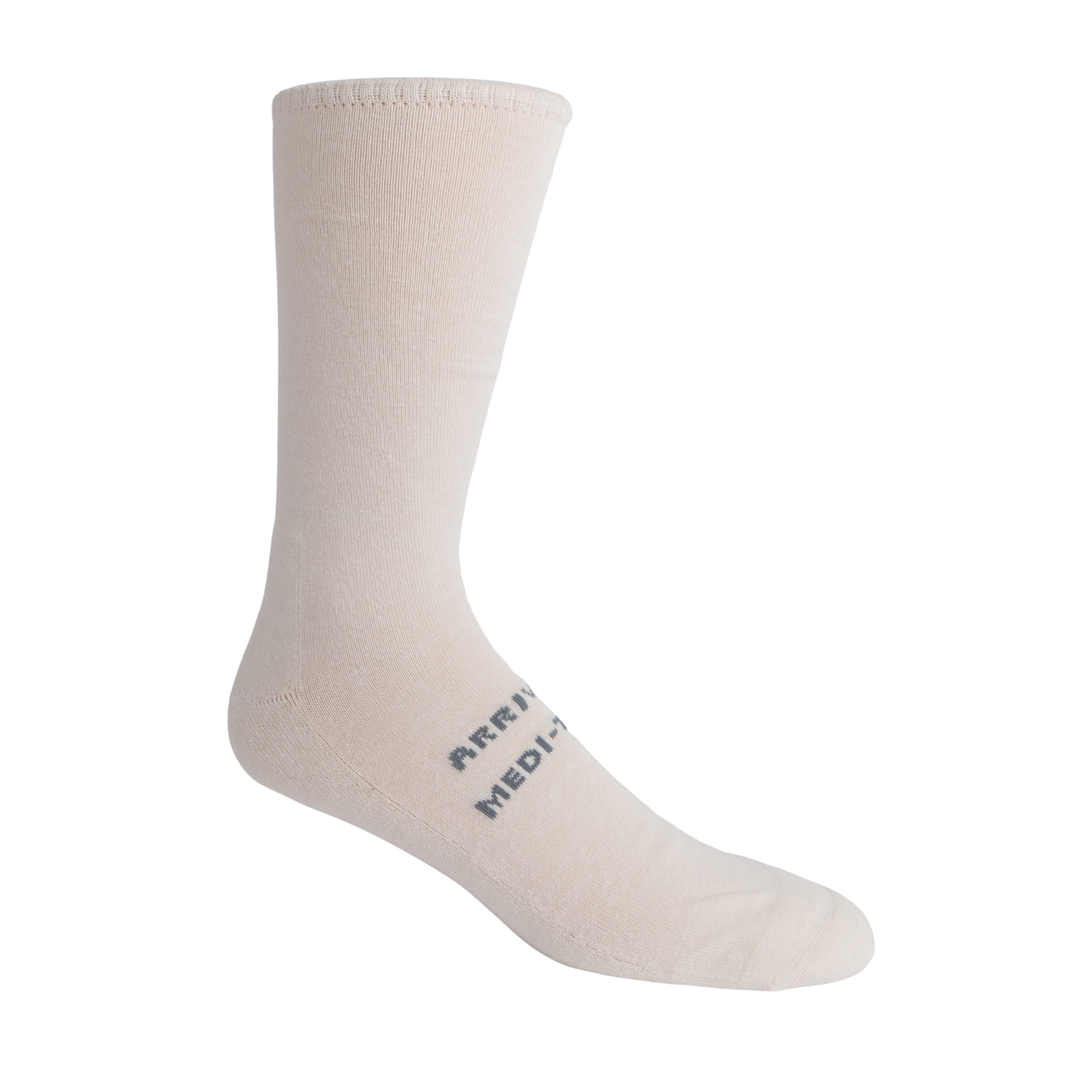 Chaussettes diabétiques mi-mollet décontractées en holofibre par Arriva (DESTOCKAGE)
