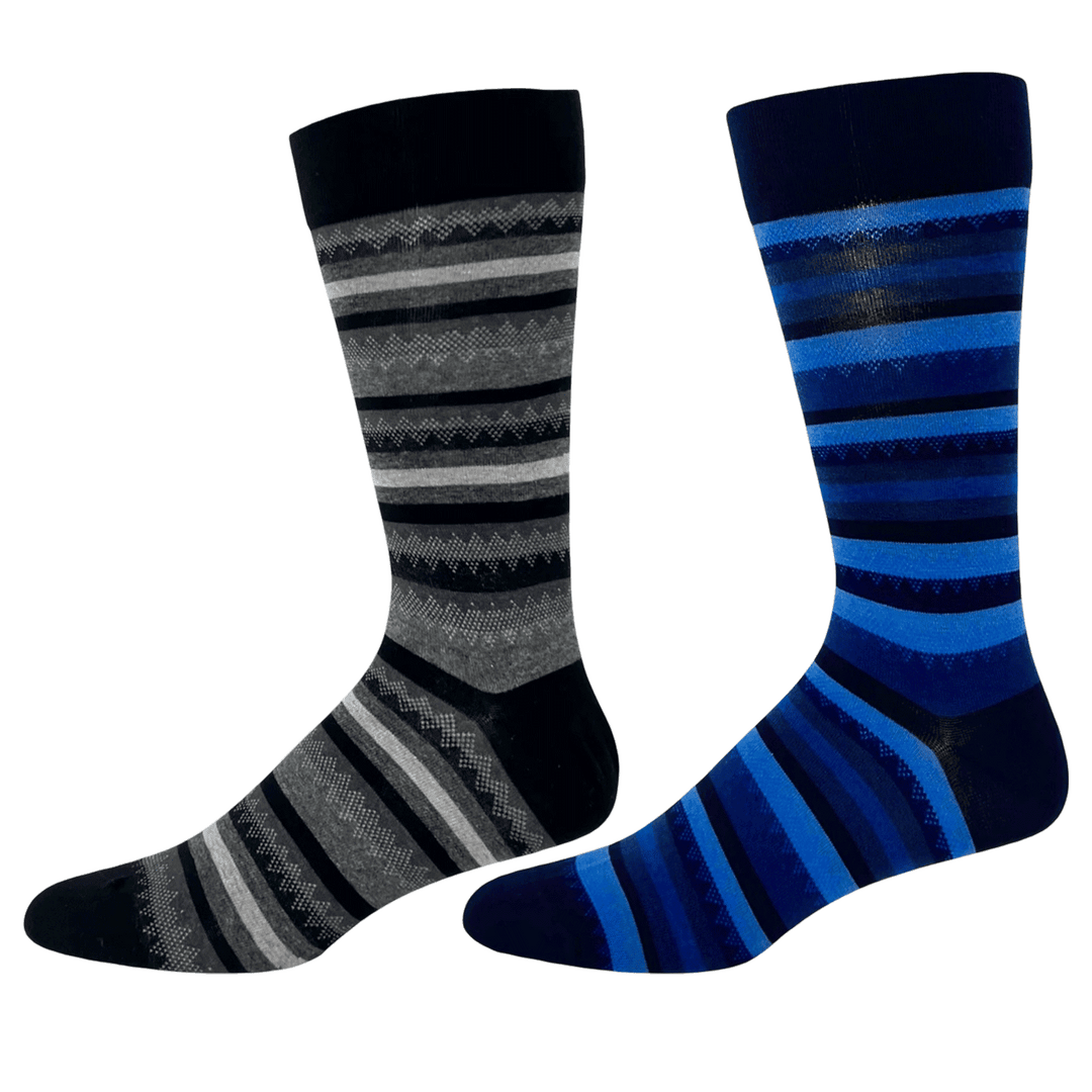 Chaussettes pour diabétiques « Links Argyle » en bambou de Wellness - Taille L