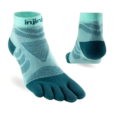 Injinji Ultra Run Midweight No-Show Socks - Women's
