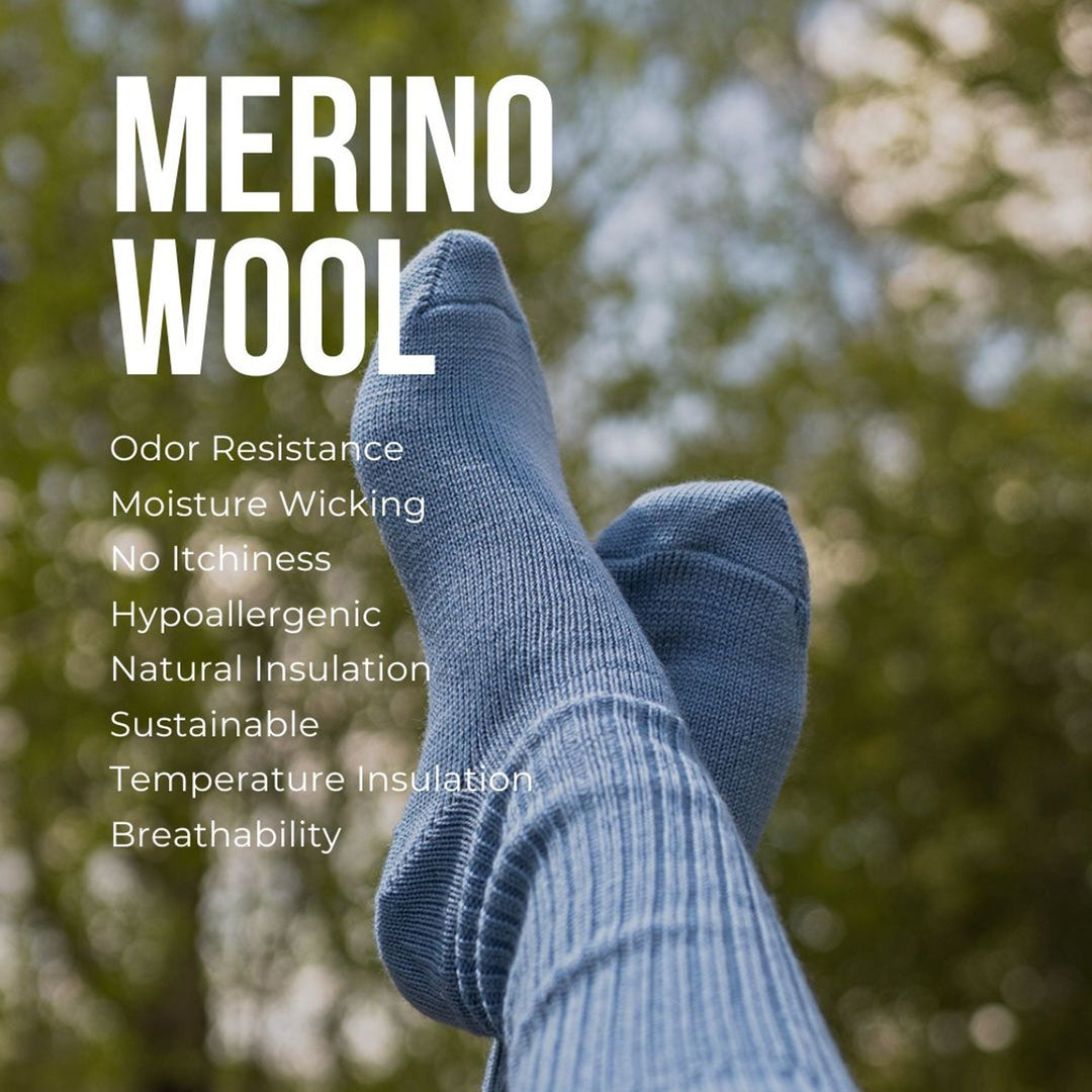 J.B. Field's "Wool Weekender" 96% Merino Wool Socks