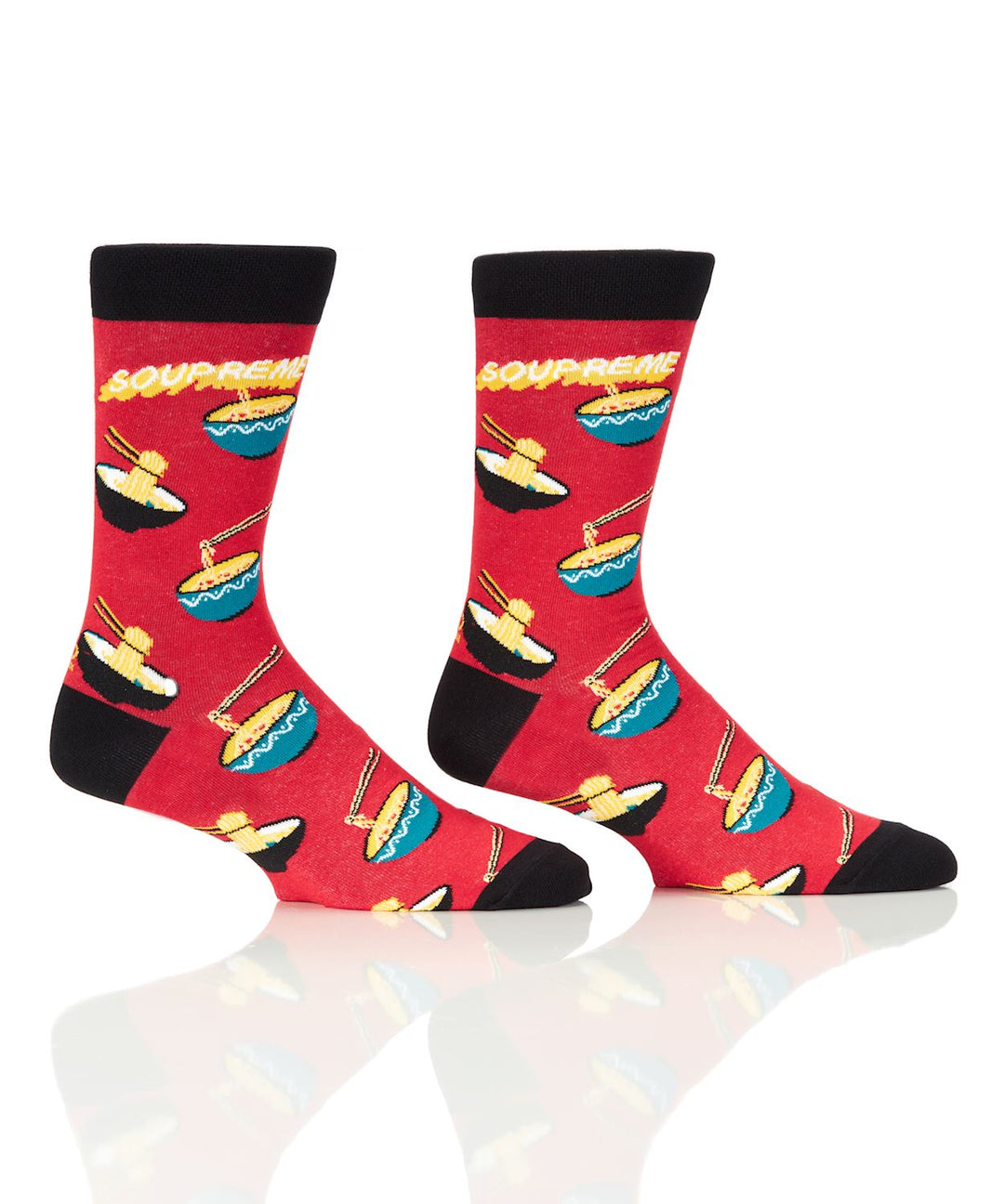 "Soupreme" Crew Socks by YO Sox - Large