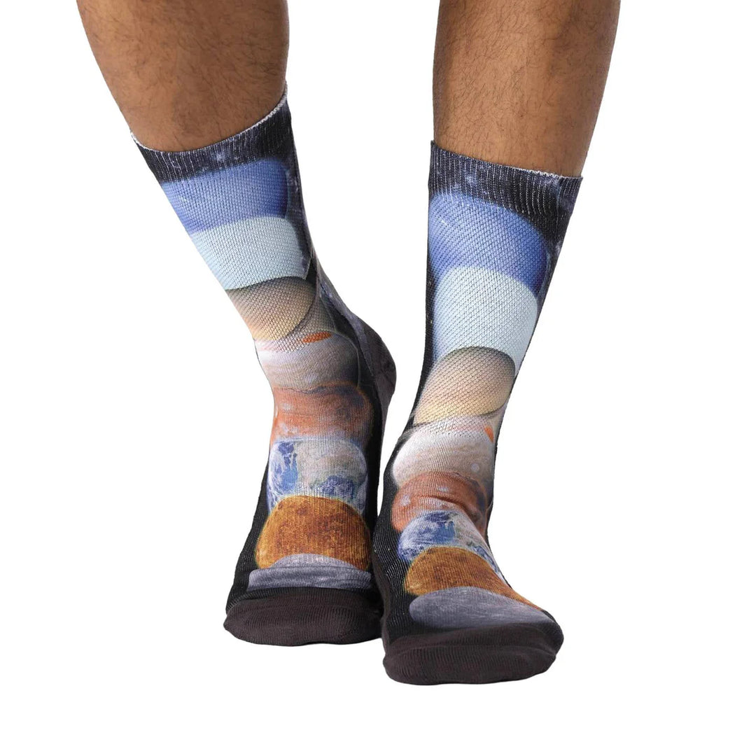 Chaussettes « Système solaire » par Good Luck Sock