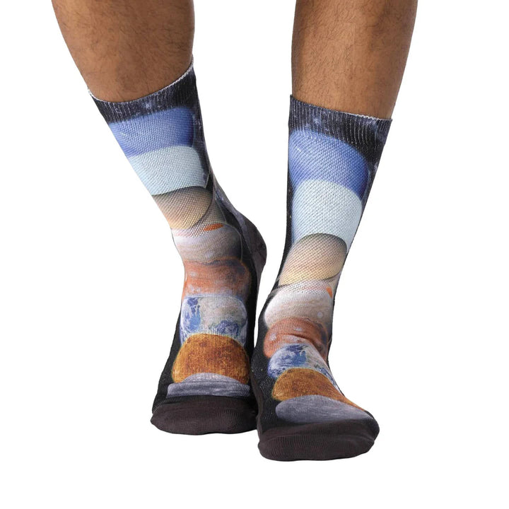 Chaussettes « Système solaire » par Good Luck Sock