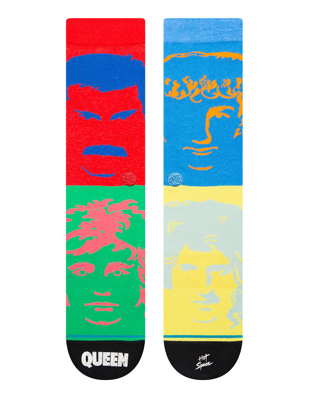 Stance "Hot Space" Combed Cotton Blend Crew Socks