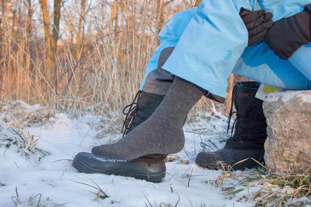 J.B. Field's Icelandic 'Thermal Hiker II' Merino Wool Boot Sock - Medium