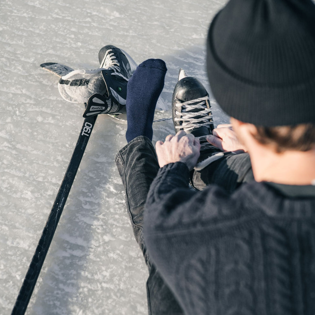 Chaussettes pour bottes en laine mérinos « Thermal Hiker II » de JB Field – Taille M (DÉGAGEMENT)