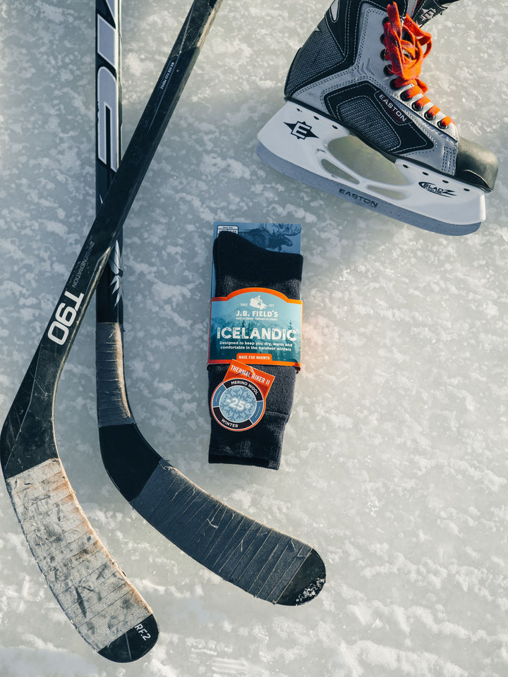 thermal merino wool socks for hockey