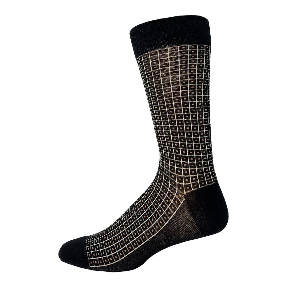 Chaussettes habillées en coton à motif « Jungle » pour hommes de Vagden 
