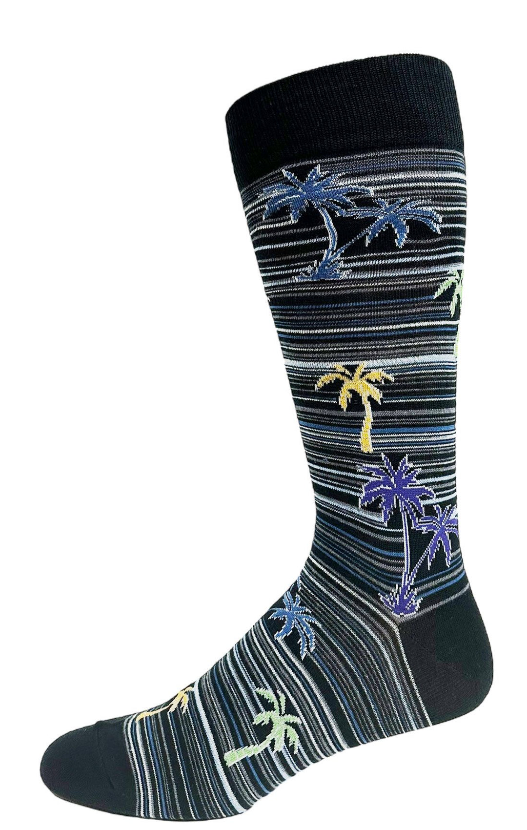 "PALMTREE" Cotton Socks by Key - Large