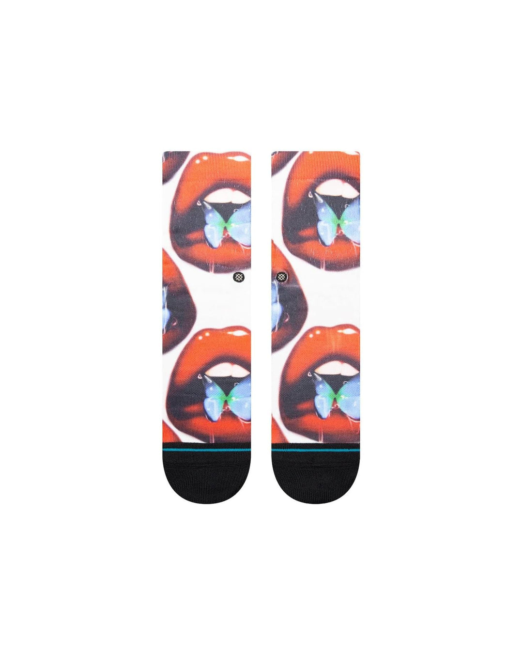 Stance "Swallow" Polyester Blend Crew Socks