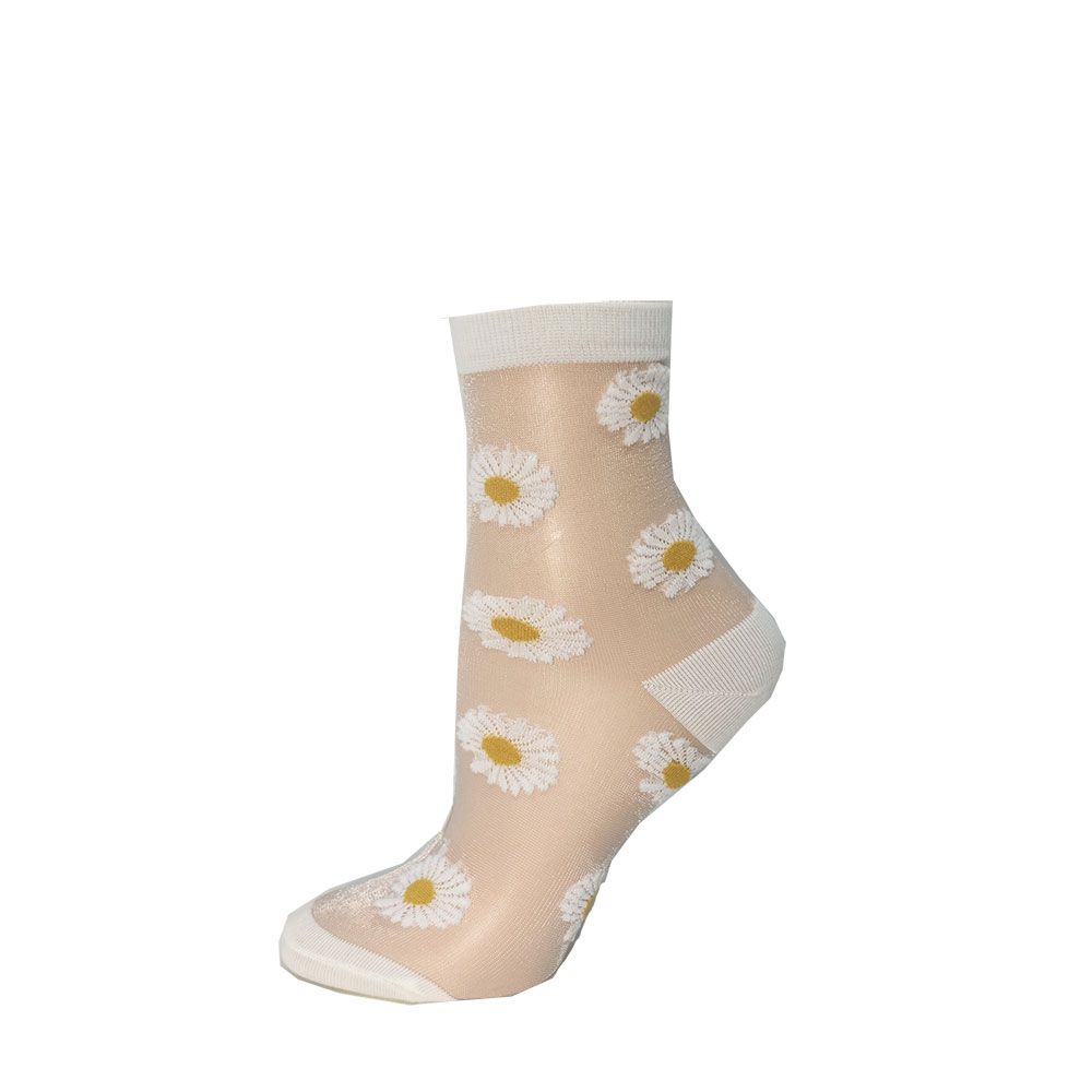 Chaussettes en coton « Chevron » par Key - Large 