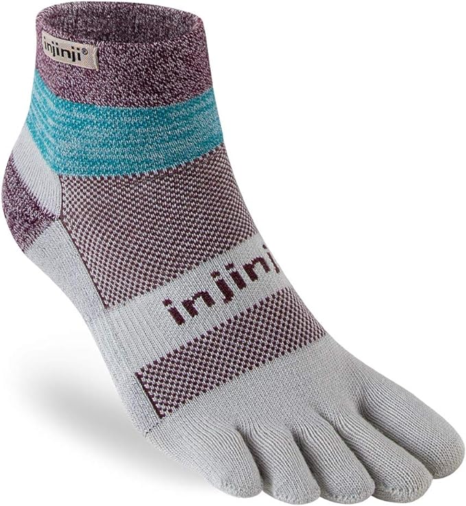 Chaussettes mi-hautes Trail Midweight Mini-Crew par Injinji