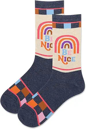 Chaussettes en coton « Mme et Mme » par Hot Sox 