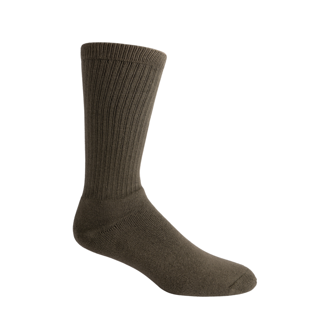 Chaussettes mi-mollet unies en coton biologique de JB Field 