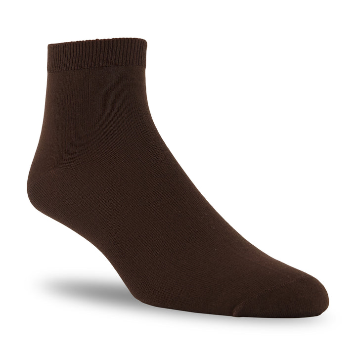 Ankle bamboo socks in brown