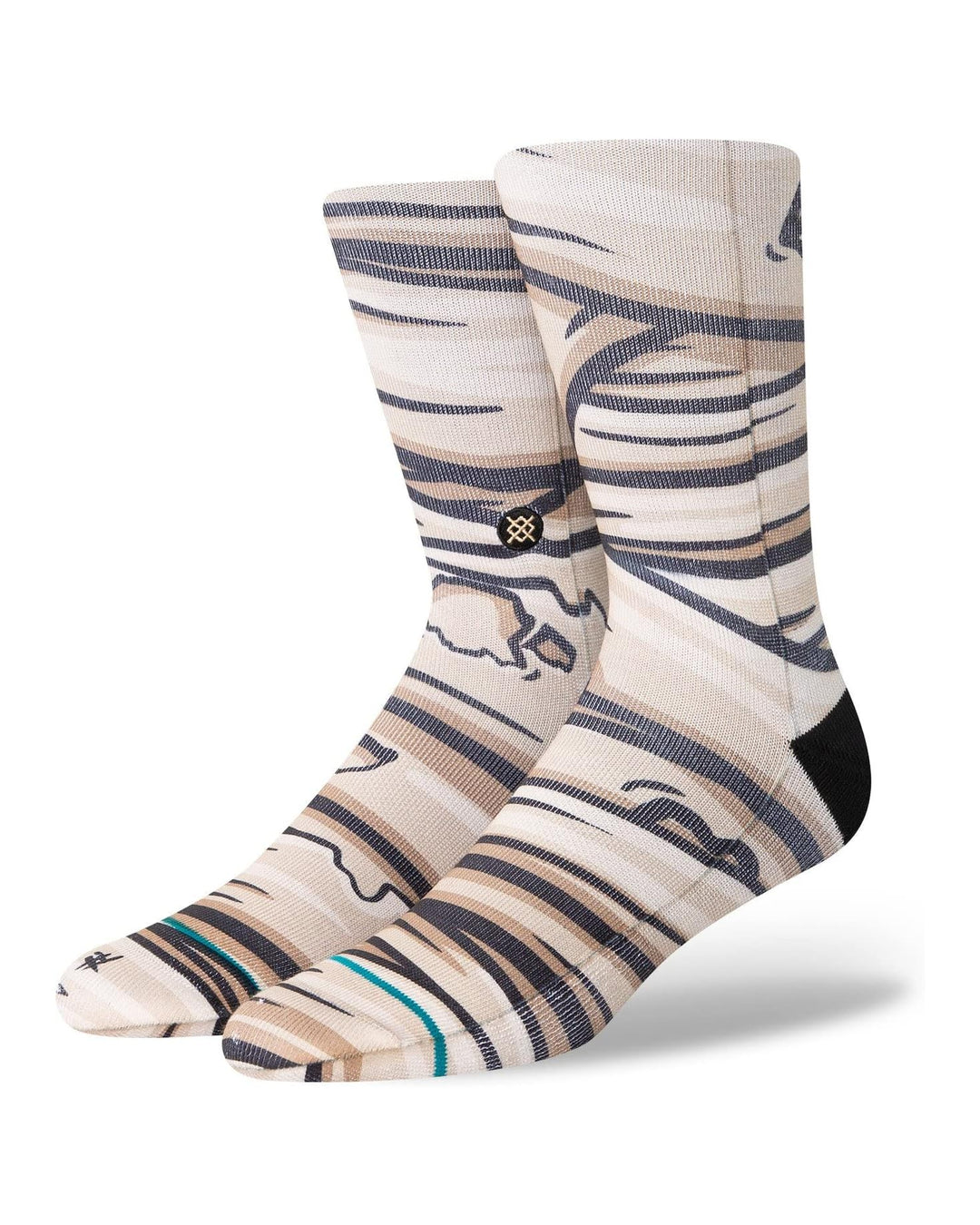 Stance 'Mummy T" Polyester Blend Crew Socks