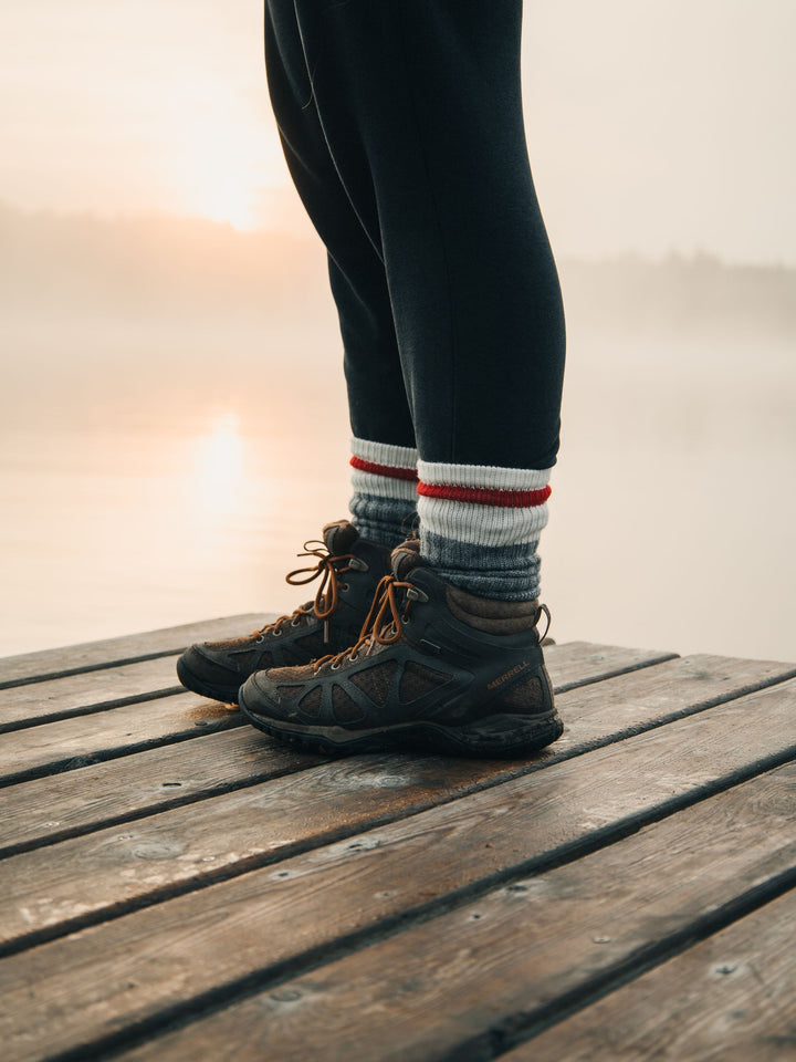 wool boot socks for the outdoors