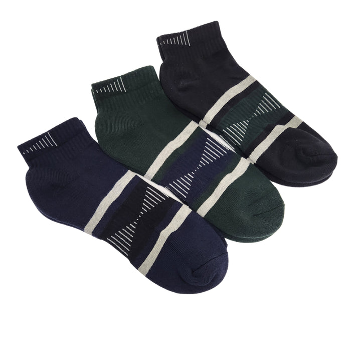 J.B. Field's 80% Organic Cotton Athletic Ankle Socks