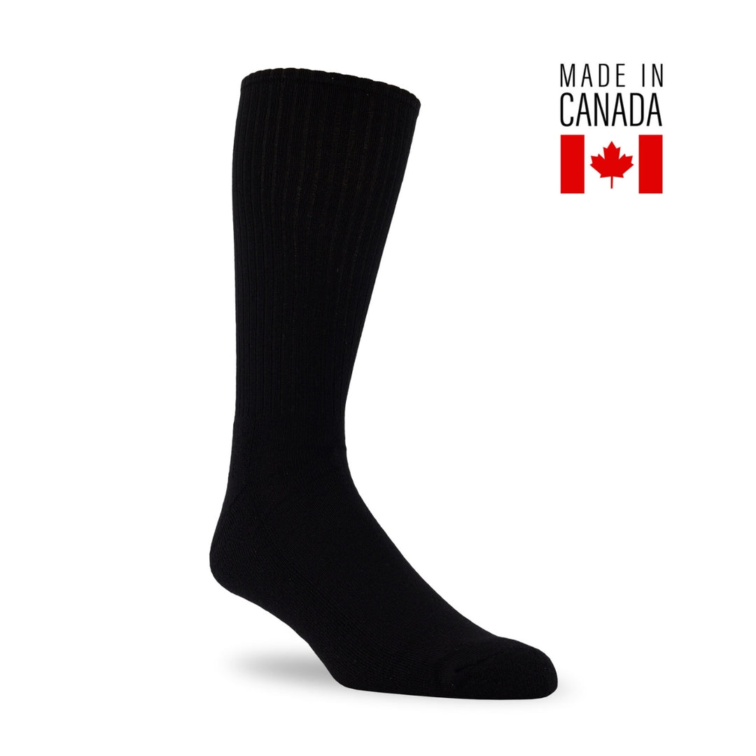 Chaussettes en bambou à coussinets non élastiques de JB Field (grande taille)