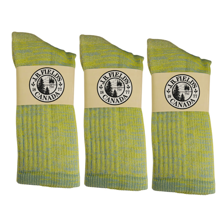 3 PAIR - J.B. Field's "Hiker GX" Merino Wool Hiking Sock (SLIGHTLY IMPERFECT) - COLOURFUL