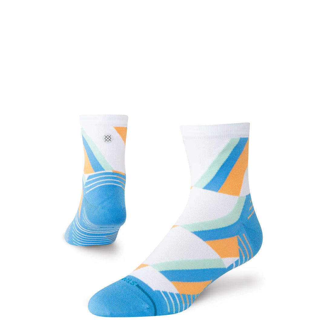 "Gamma Ray UL Quarter" Nylon Blend Performance Running Socks by Stance