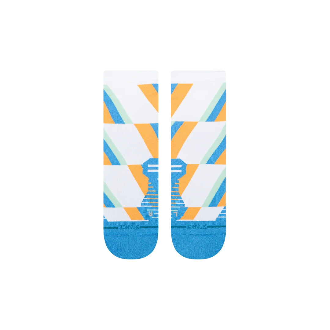 "Gamma Ray UL Quarter" Nylon Blend Performance Running Socks by Stance