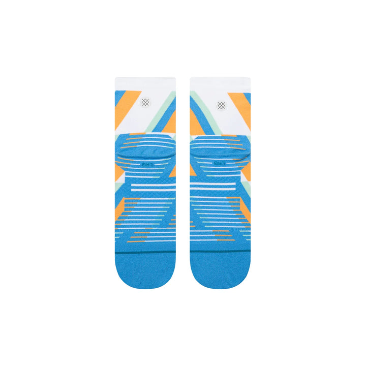 "Gamma Ray UL Quarter" Nylon Blend Performance Running Socks by Stance