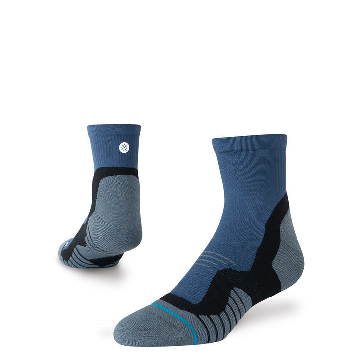 "Run Pace Light Quarter" Nylon Blend Performance Running Socks by Stance