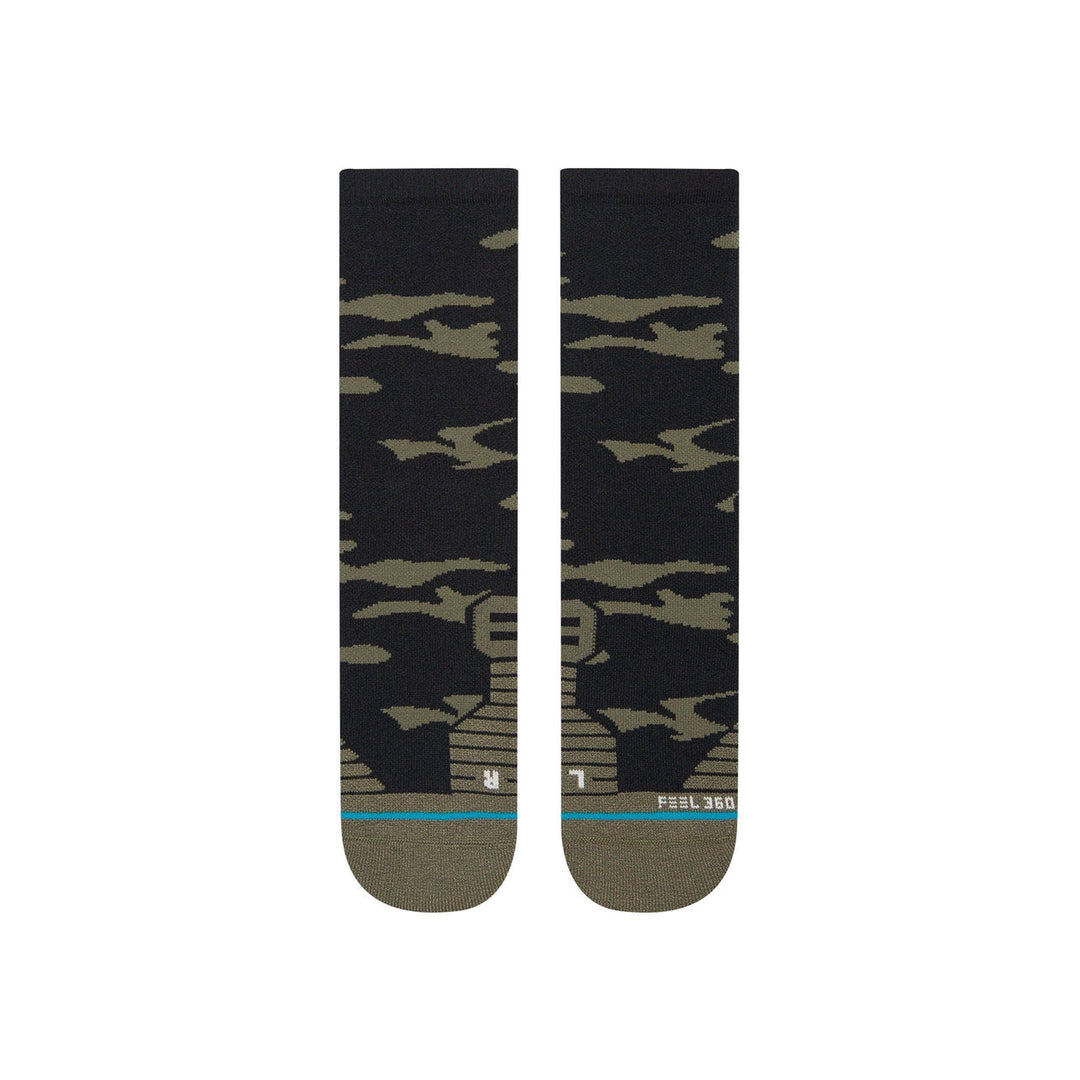 Stance "Klickers" Combed Cotton Crew Socks