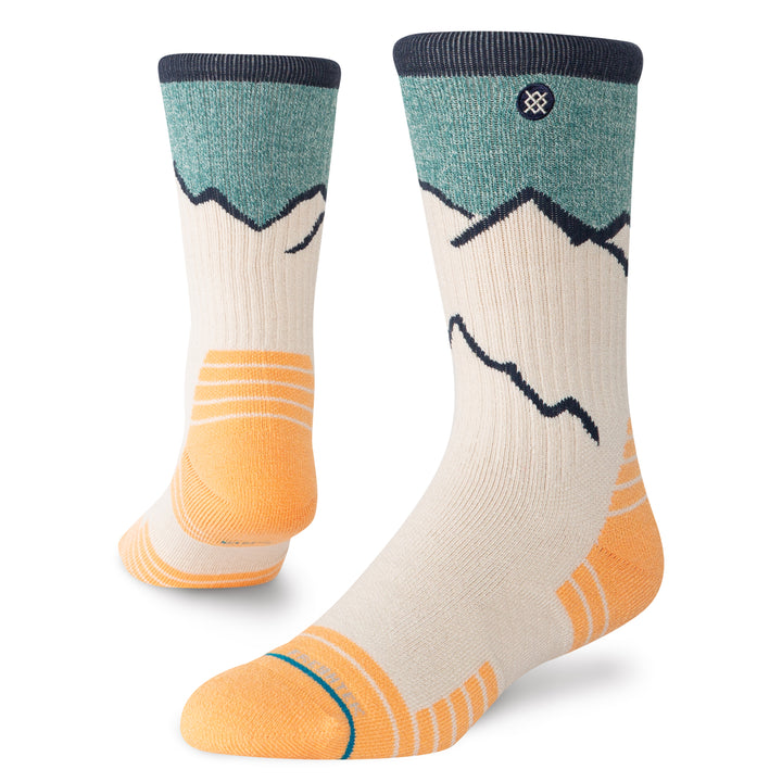 "Peaking" Merino Wool Blend Hiking Socks by Stance