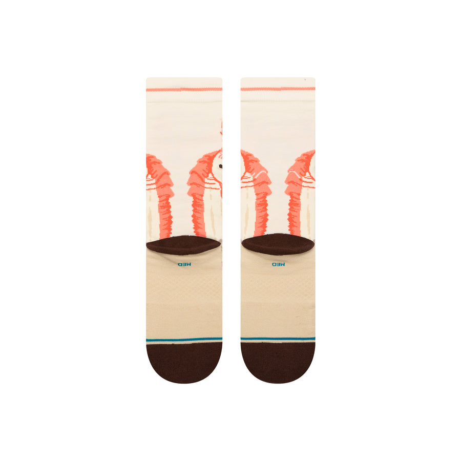 Chaussettes mi-mollet en coton peigné « Jar Jar Crew » de Stance x Star Wars 