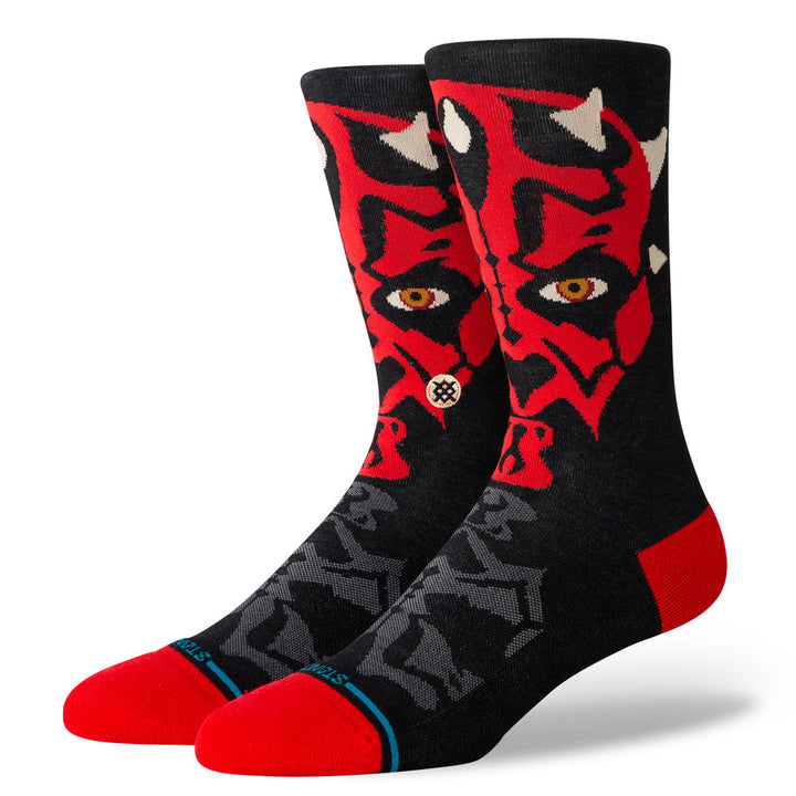 Chaussettes mi-mollet en coton peigné Stance x Star Wars « Maul »