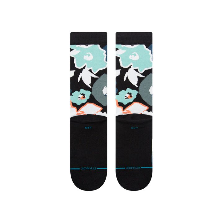 Stance "Flower Beds" Combed Cotton Blend Crew Socks