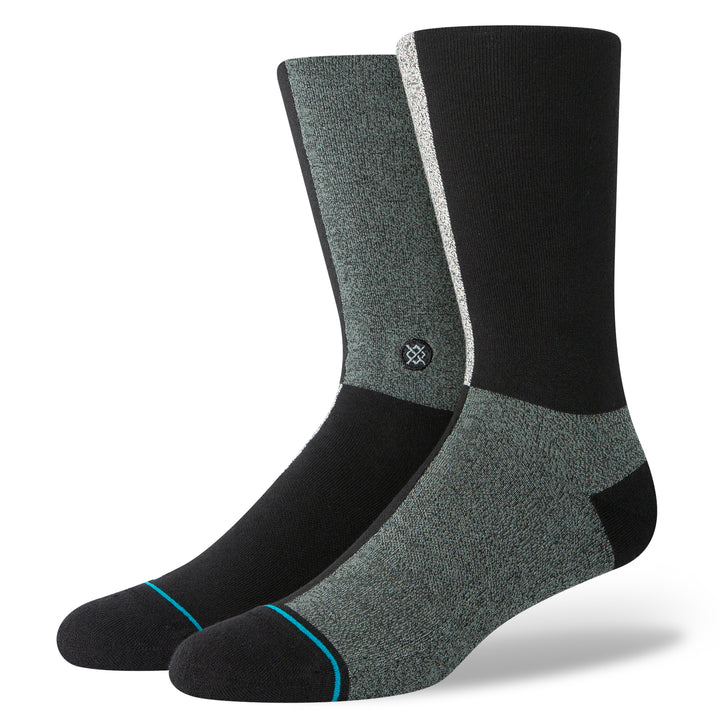 Chaussettes mi-mollet en coton peigné Stance « Suffix » 