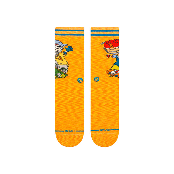"Rocket Power x Sam and Twister" Combed Cotton Crew Socks by Stance