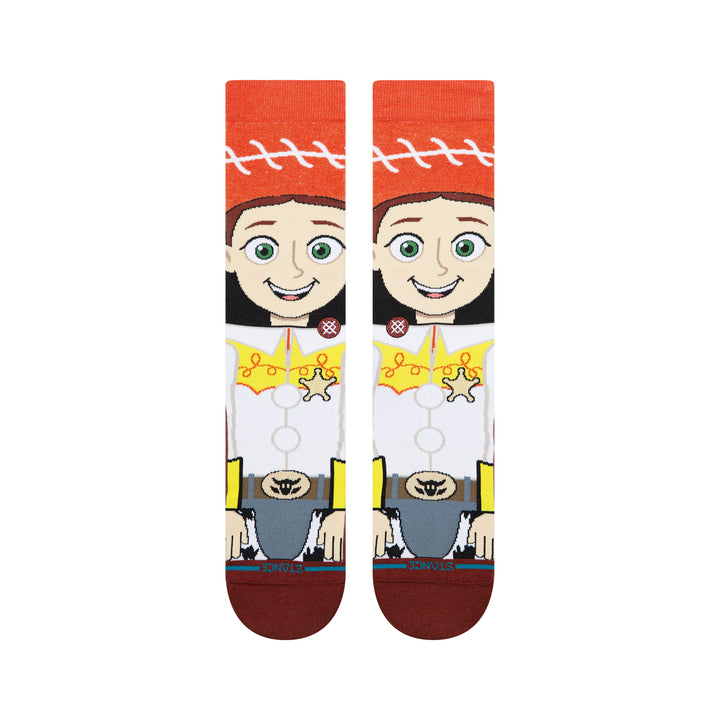 "Toy Story 5 x Stance Jessie" Combed Cotton Crew Socks