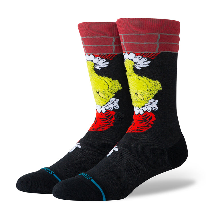 Stance x The Grinch "Down The Chimney" Crew Socks
