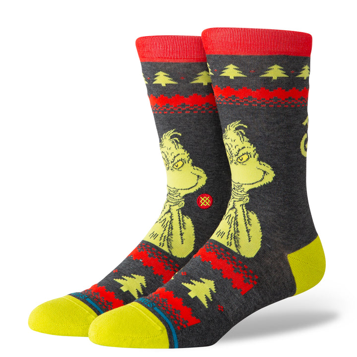 Stance x The Grinch "Grinch Sweater" Crew Socks