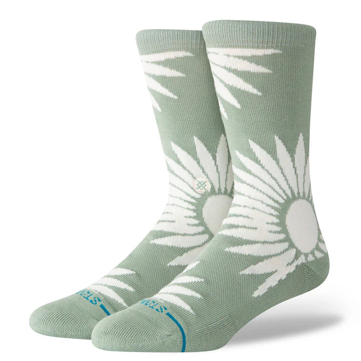 Stance "Radial Burst" Combed Cotton Blend Crew Socks