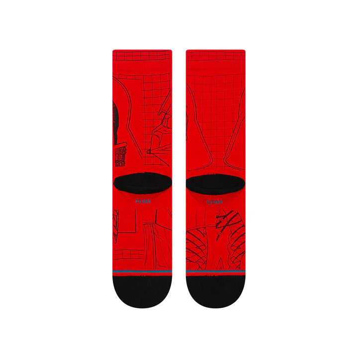 Stance x Star Wars "Vader" Combed Cotton Blend Crew Socks