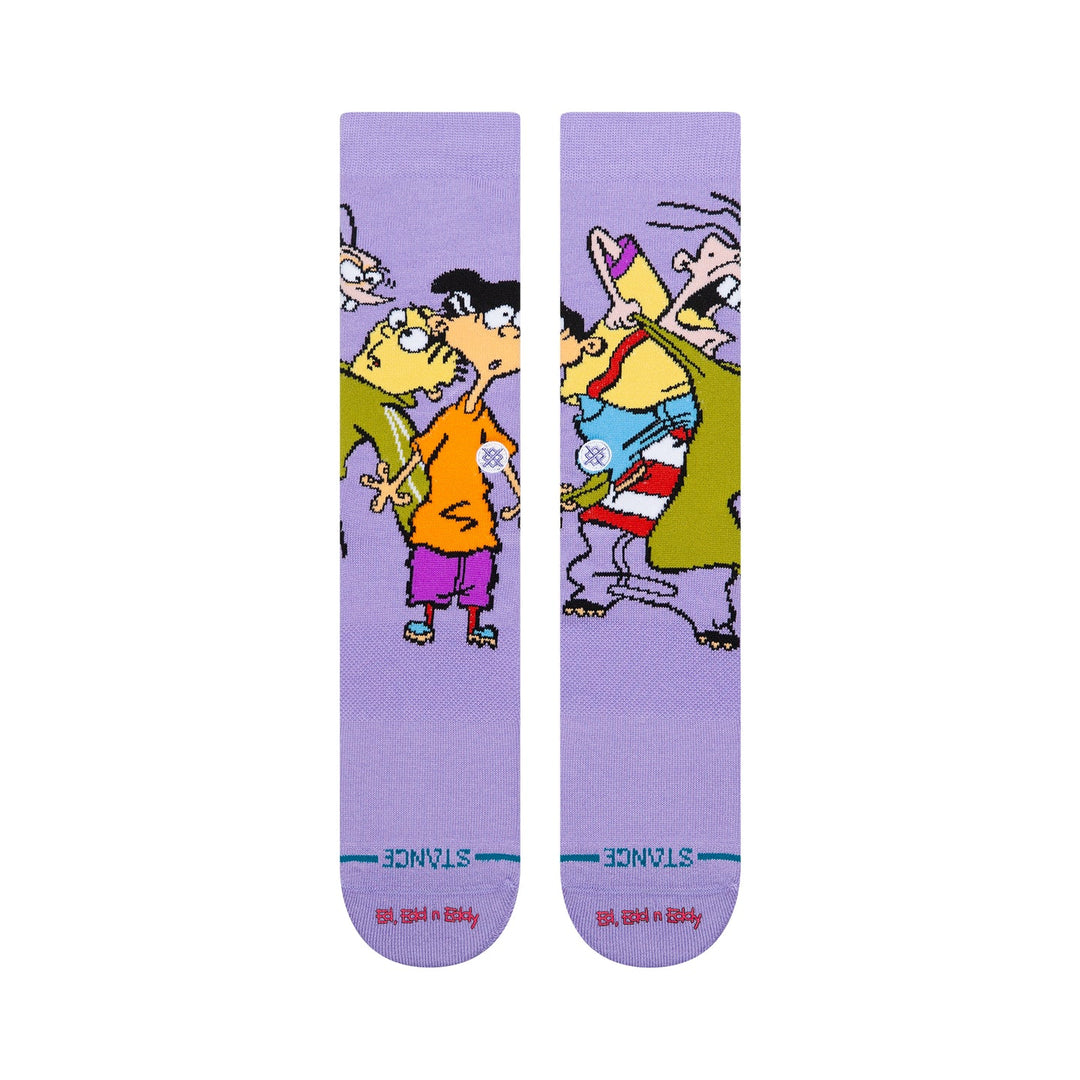 Cartoon Network x Stance Ed Edd Eddy Combed Cotton Blend Crew Socks
