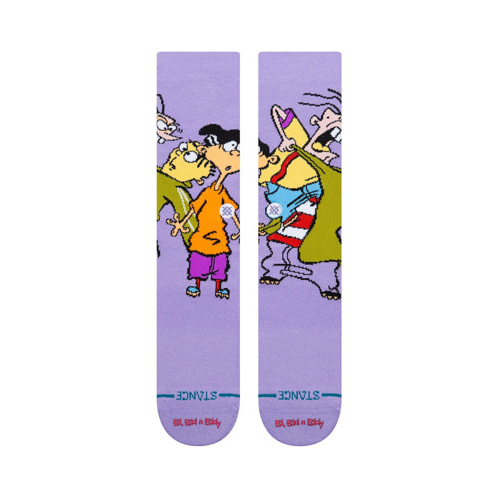 Cartoon Network x Stance Ed Edd Eddy Combed Cotton Blend Crew Socks